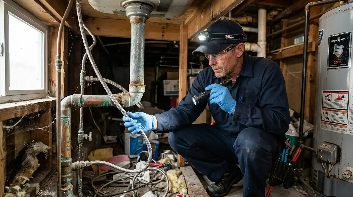 8️⃣ Dry-Season Plumbing Upgrades Which Aging Supply Lines Usually Fail Next